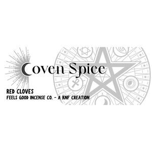 Feels Good Incense Co - Coven Spice - Red Clover Incense (10 pc)